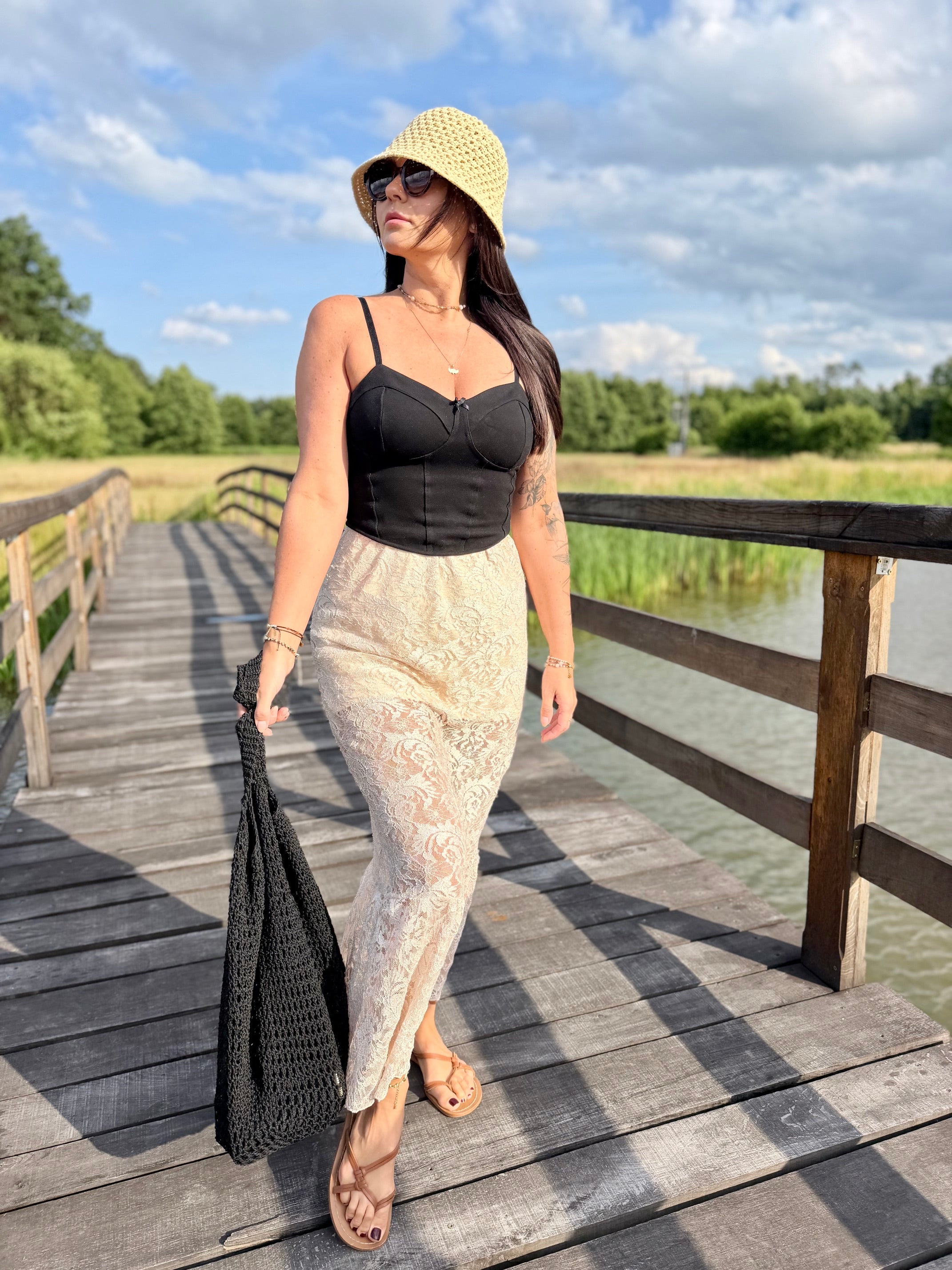 Spódnica koronkowa