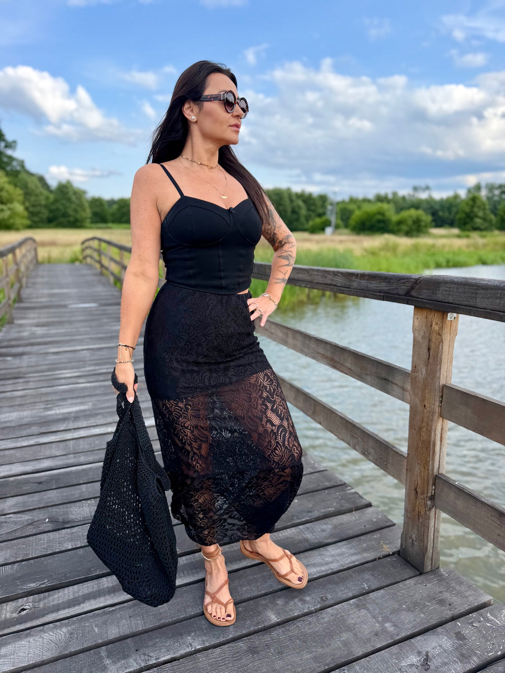 Spódnica koronkowa