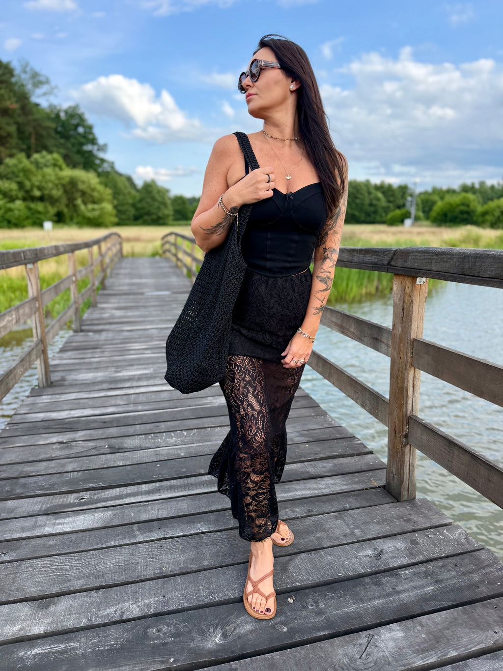 Spódnica koronkowa