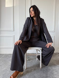 Bluza TAMARA antracytowa 100% bawełna