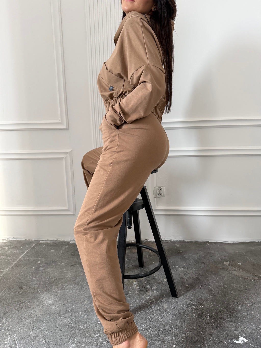 Bluza AMARA karmelowa  100% bawełna