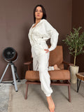 Dres AMARA ecru 100% bawełna