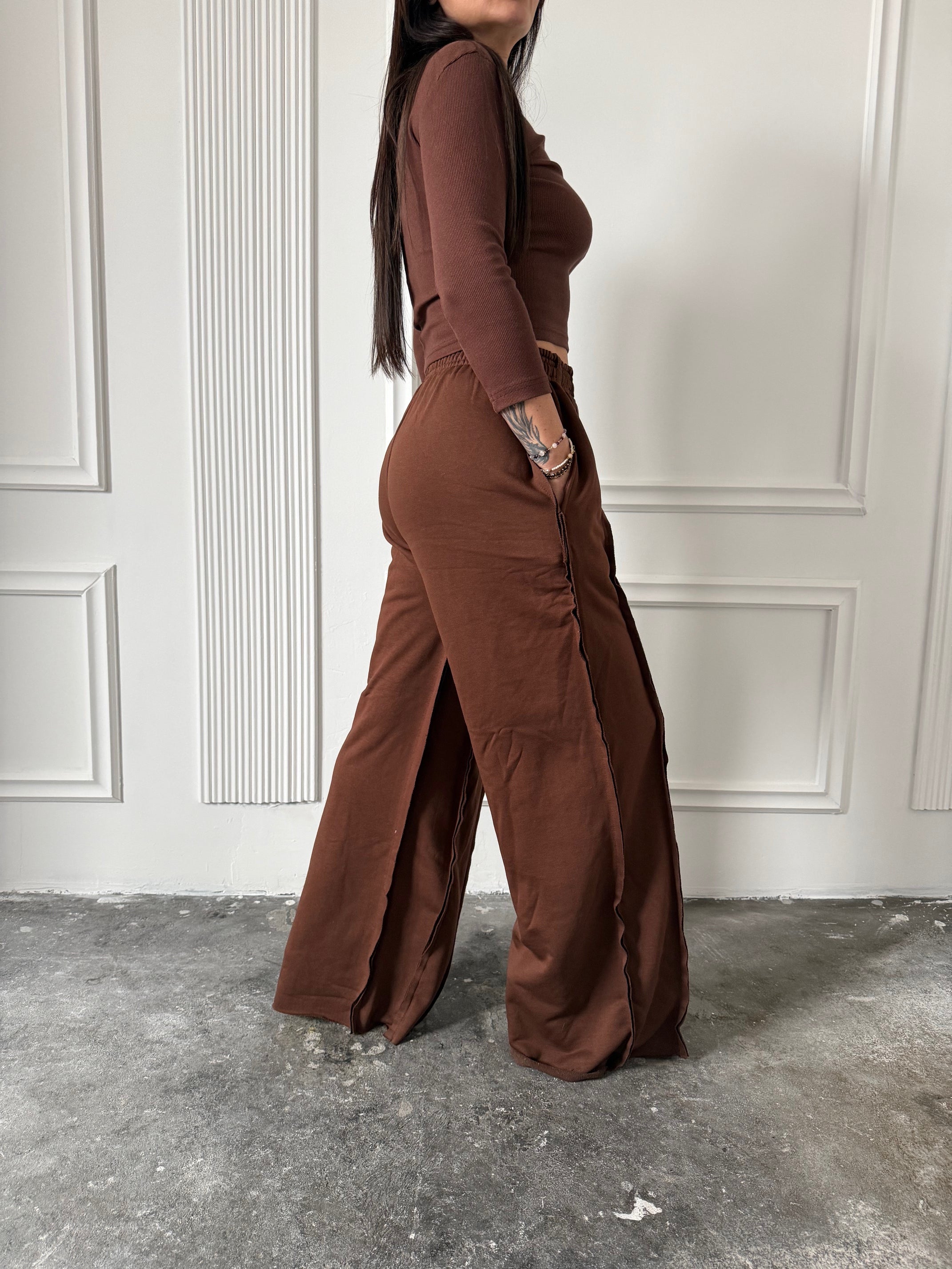 Dres czekoladowy