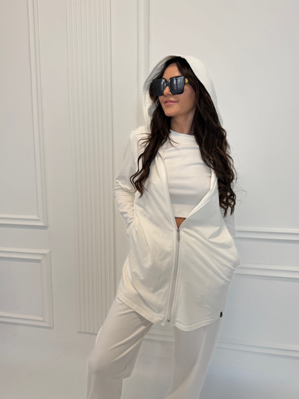Bluza TAMARA biała 100% bawełna