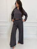 Dres OMIRA antracytowy 100% bawełna